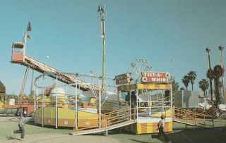 Amusement Park Rides 2 Postcards Tilt A Whirl Fairbault,  Mn