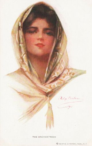 A/s Philip Boileau & Elegant Glamour Lady 1911 The Enchantress Pc
