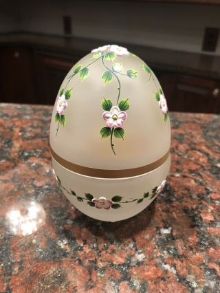1985 Spring Egg Created By Theo Faberge Number 670 Of 750 Created