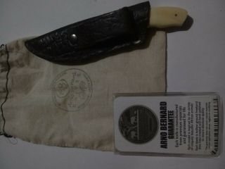 Arno Bernaro Warthog Handle Knifemodel 5401 Series Bush Baby