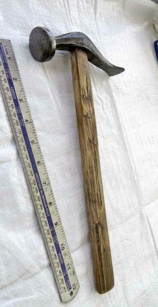 Antique French Pattern Cobblers Hammer Vgc Old Tool