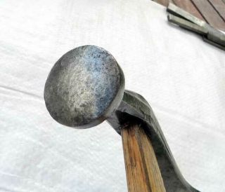 Antique French Pattern Cobblers Hammer VGC Old Tool 3