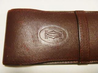 Cartier Deluxe Leather Pen Case - VERY RARE 4