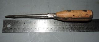 Vintage Pexto Slotted Screwdriver PERFECT HANDLE 8.  25 