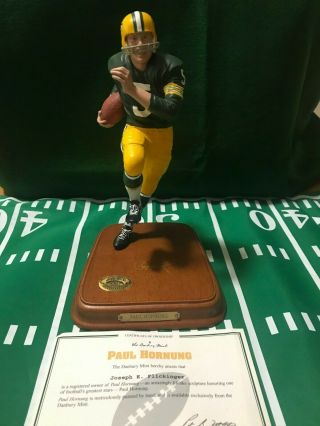 Danbury Paul Hornung Green Bay Packers Nfl Figurine