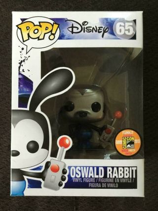 Funko Pop - Disney - Oswald Rabbit 65 - Sdcc 2013 1 Of 1008 - - Rare