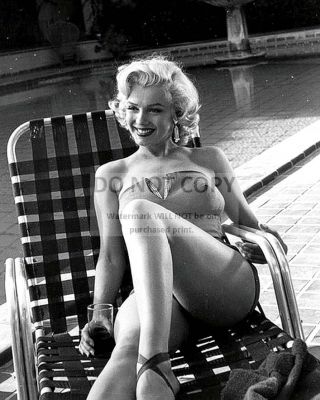Marilyn Monroe Iconic Actress And Sex - Symbol - 8x10 Publicity Photo (bb - 840)
