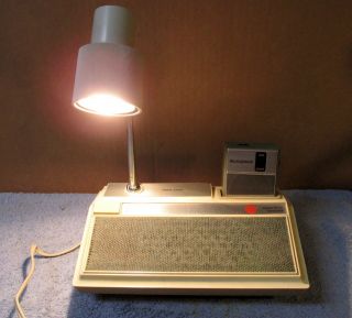 Vtg WESTINGHOUSE H969CB Lumina Series Convertible AM Radio & Desk Light J0970 2