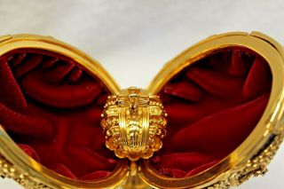 150th Anniversary Franklin The House of Faberge Imperial Eagle Egg 3