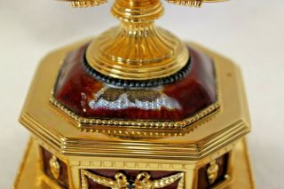 150th Anniversary Franklin The House of Faberge Imperial Eagle Egg 5