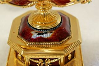 150th Anniversary Franklin The House of Faberge Imperial Eagle Egg 6