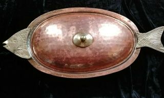 Copper Fish Platter