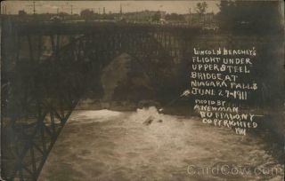Aircraft Rppc Flight Under Upper Steel Bridge At Niagara Falls,  June 27 - 1911