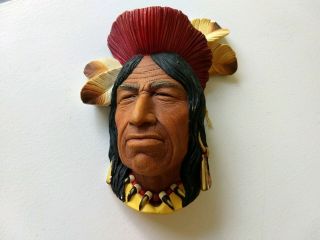 Bossons Heads - Native American Indian (shelf Ornament) Vintage