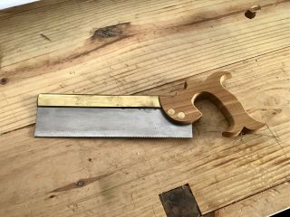 Pax 1776 Dovetail Saw 10” Small Back Saw Variable Pitch 10 - 20 Tip Rip Filled