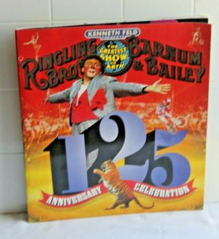 Ringling Brothers And Barnum Bailey Circus 1995 Program 125th Anniversary