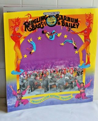 Ringling Brothers and Barnum Bailey Circus 1995 Program 125th Anniversary 2