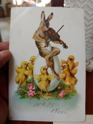 Vintage Early 1900s Postcard Easter 3