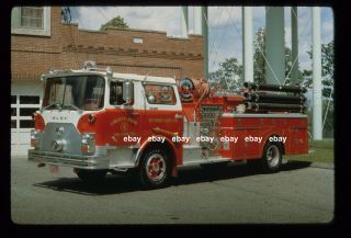 Liberty Road Md 1970 Mack Cf Pumper Fire Apparatus Slide