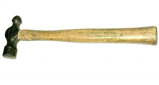 Vintage Sequatchie No 106 Ball Peen Hammer W/ Wood Handle For 6 - 12 Oz Pein Usa