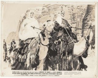 1962 Usa Columbia Pictures Lawrence Of Arabia Photo Omar Sharif 10x8.  1 Inches B