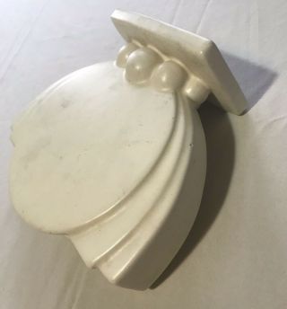 Vintage Ceramic Art Deco Vase Crest Heager Inspired 4