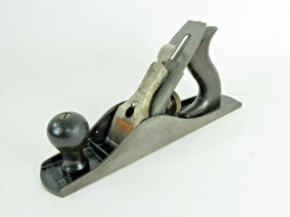 & A Great User Stanley 5 1/4 Junior Jack Plane Made In Usa Inv T5731