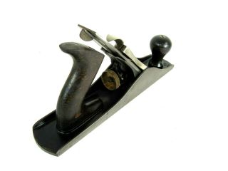 & A GREAT USER STANLEY 5 1/4 JUNIOR JACK PLANE MADE IN USA INV T5731 5