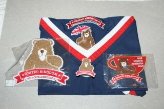 2019 World Scout Jamboree Wsj Ist United Kingdom Tea Bear Contingent Set