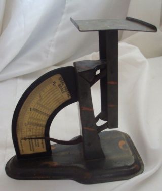 Vintage Ideal Postal Scale By The Ounce Up To 2 Lb