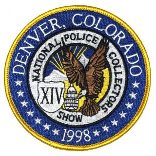 Denver – National Police Collectors Show - Colorado Co Sheriff Police Patch
