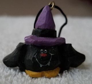 Midwest Of Cannon Falls Eddie Walker Mini Bat Ornament With Witch 