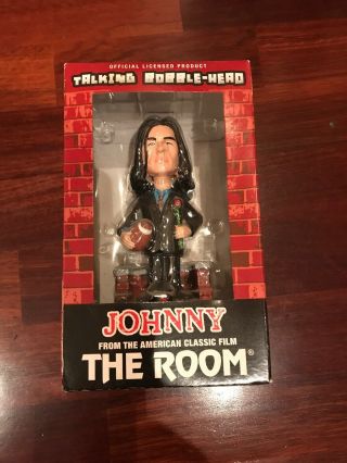 The Room Talking Bobble Head Signed Tommy Wiseau The Disaster Artist 2009 Rare