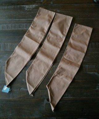 Set Of 3 Vintage Girl Scout Brownie Sashes