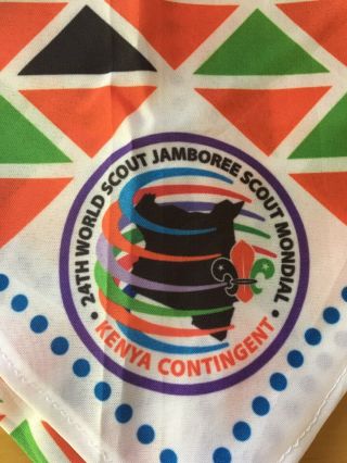 24th World Scout Jamboree 2019 Kenya Contingent Neckerchief 2