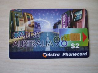 Telstra Smartcard Phonecard $2 Cards Australia 1998 137p G48