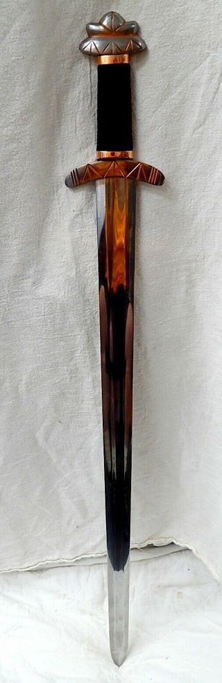 Windlass Museum Replicas Stiklestad Viking Sword w/ Scabbard Battle St.  Olaf 2
