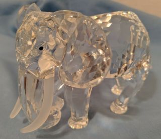 Swarovski Crystal Large Inspirational African Elephant Figurine.