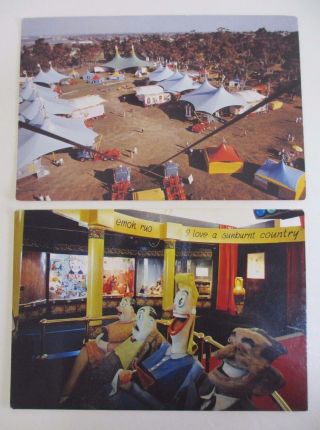 Two Postcards Of The Australian Bicentennial Exhibition - 1988