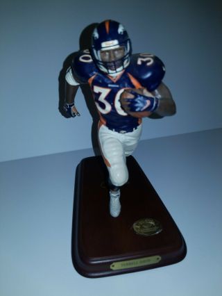 Danbury Terrell Davis Denver Broncos Nfl Figurine Statue Figure