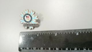 2016 Youth Olympic Winter Games Lilehammer Usa Team Official Pin Badge