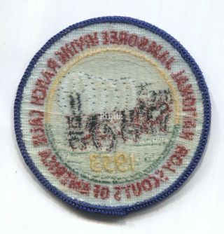 BSA National Jamboree 1953 scout patch badge - IRVINE RANCH - - 2