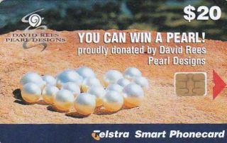 Telstra $20 David Rees You Can Win A Pearl 9920027p Perfect Scarce Y4