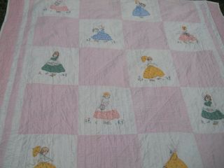 Vintage Handmade Quilt Circa 30 