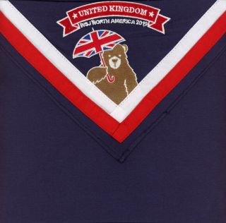 24th World Scout Jamboree 2019 United Kingdom Uk Contingent Uniform Neckerchief
