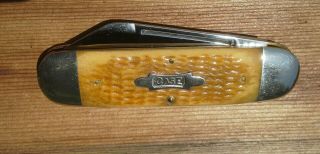 Case Brothers Xx 62050 Elephant Toe Pocket Knife 4 - 1/2 " Butter Bone 1994