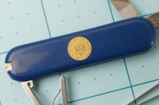 Rare Reagan Presidential Gift Knife victorinox Bijoy gold inlay signature seal 2