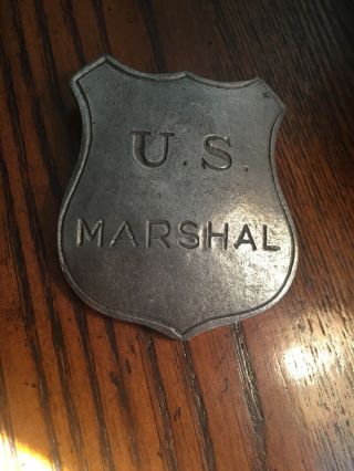 Vintage U.  S.  Marshal Badge
