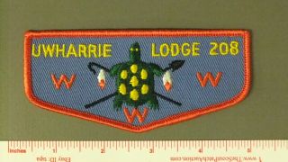 Boy Scout Oa 208 Uwharrie First Flap 1032ii