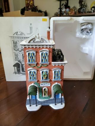 Dept 56 Christmas In The City Lighted 1995 Ivy Terrace Apartments 58874 Retired